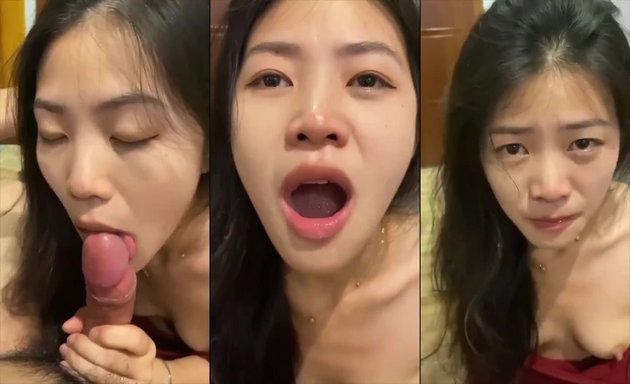 Xuất tinh đầy miệng em nuốt ngon lành
